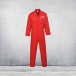 Custom Zip Work Coverall Printing
