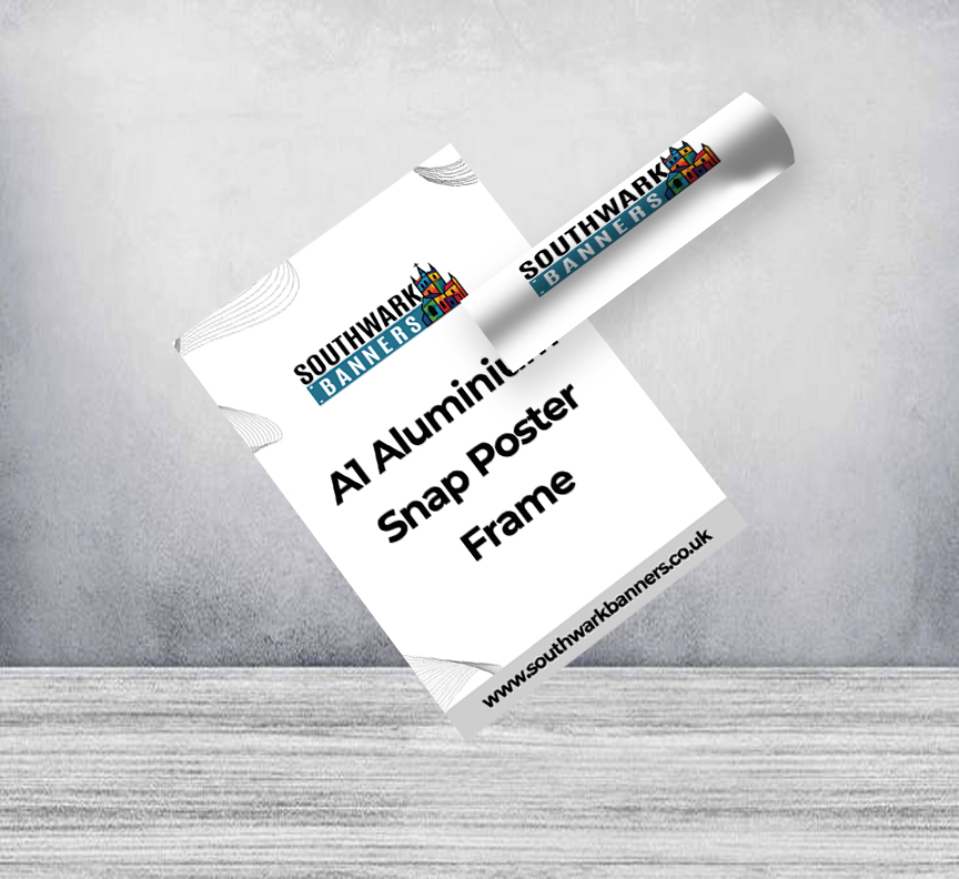 A1 Aluminium Snap Poster Frame Replacement Graphics