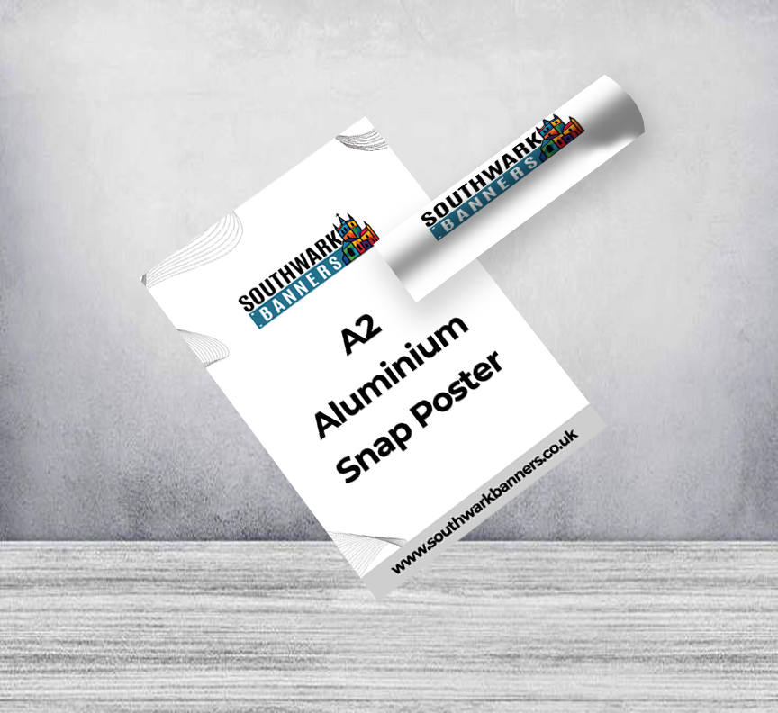 A2 Aluminium Snap Poster Frame Replacement Graphics