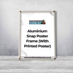 Aluminium Snap Poster Frame (With Printed Poster)