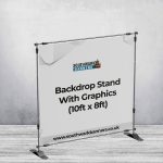 Backdrop Stand With Graphics (10ft x 8ft)