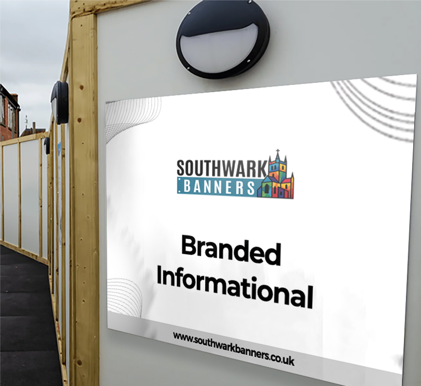 Branded Informational Sign