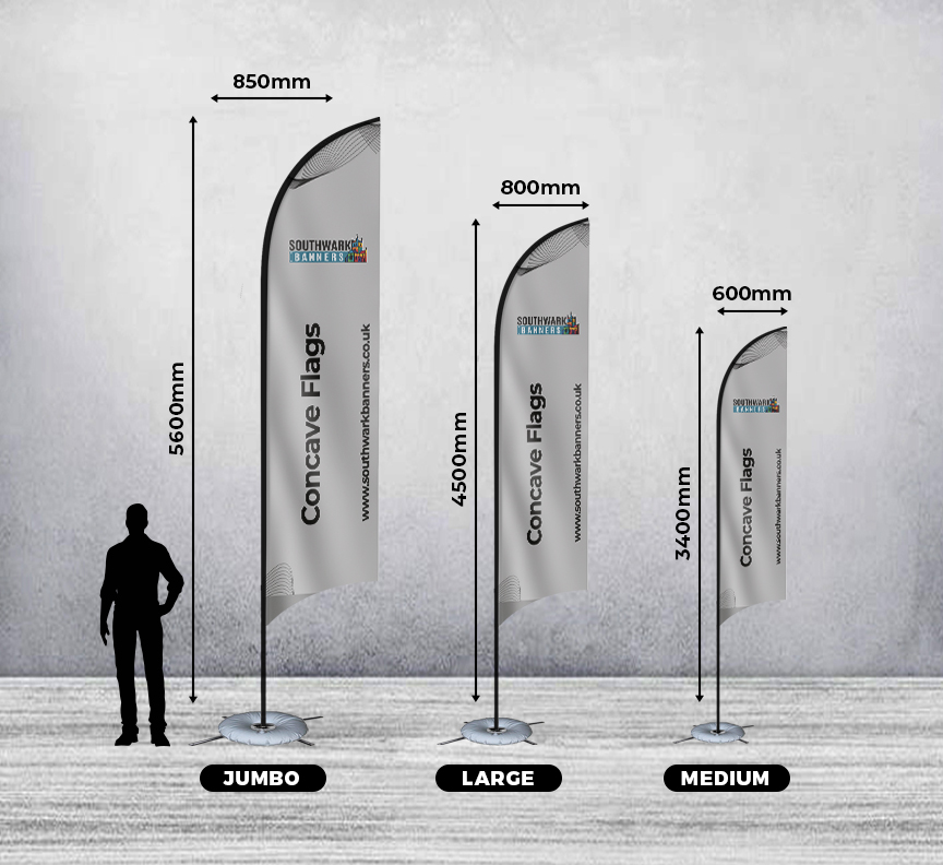 Concave Flags