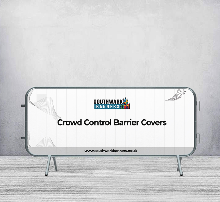 Crowd Control Barrier Covers