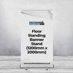 Floor Standing Banner Stand (1200mm x 2000mm)