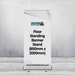 Floor Standing Banner Stand (850mm x 2000mm)