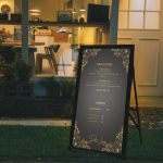 LED A Frame Sandwich Board Forecourt Pavement Sign Board