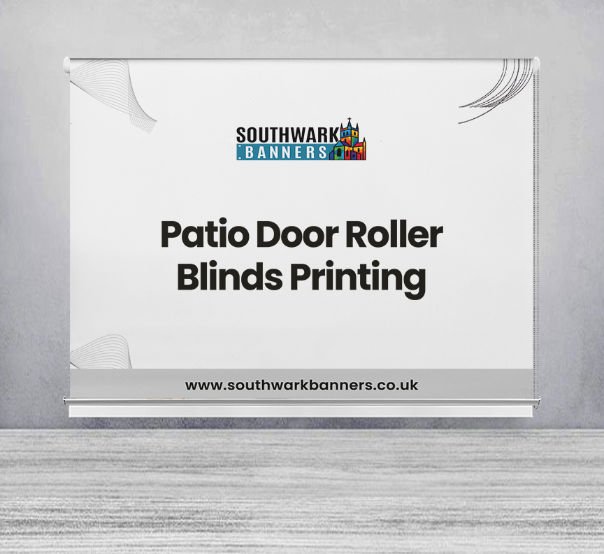Patio Door Roller Blinds Printing
