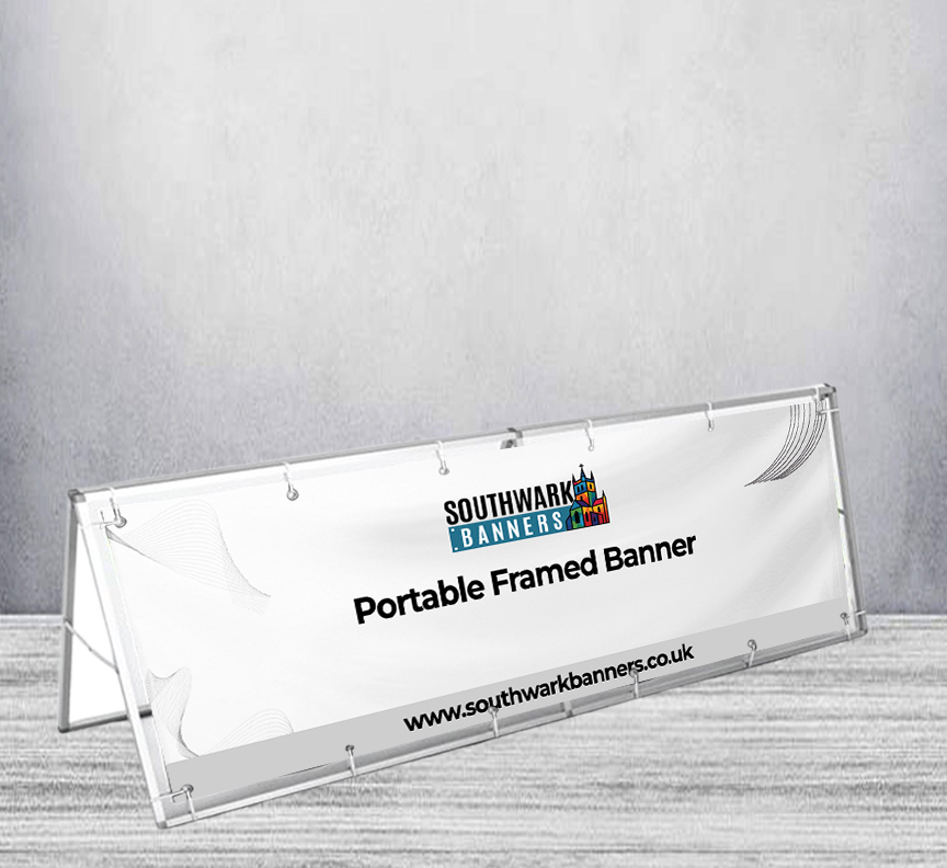 Portable Framed Banner