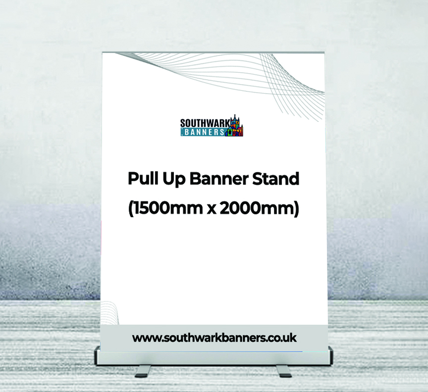 Pull Up Banner Stand (1500mm x 2000mm)
