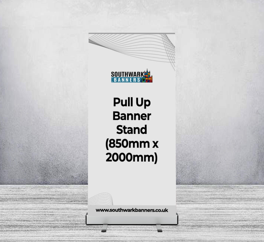 Pull Up Banner Stand (850mm x 2000mm)