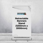 Retractable Banners Stand (1200mm x 2000mm)