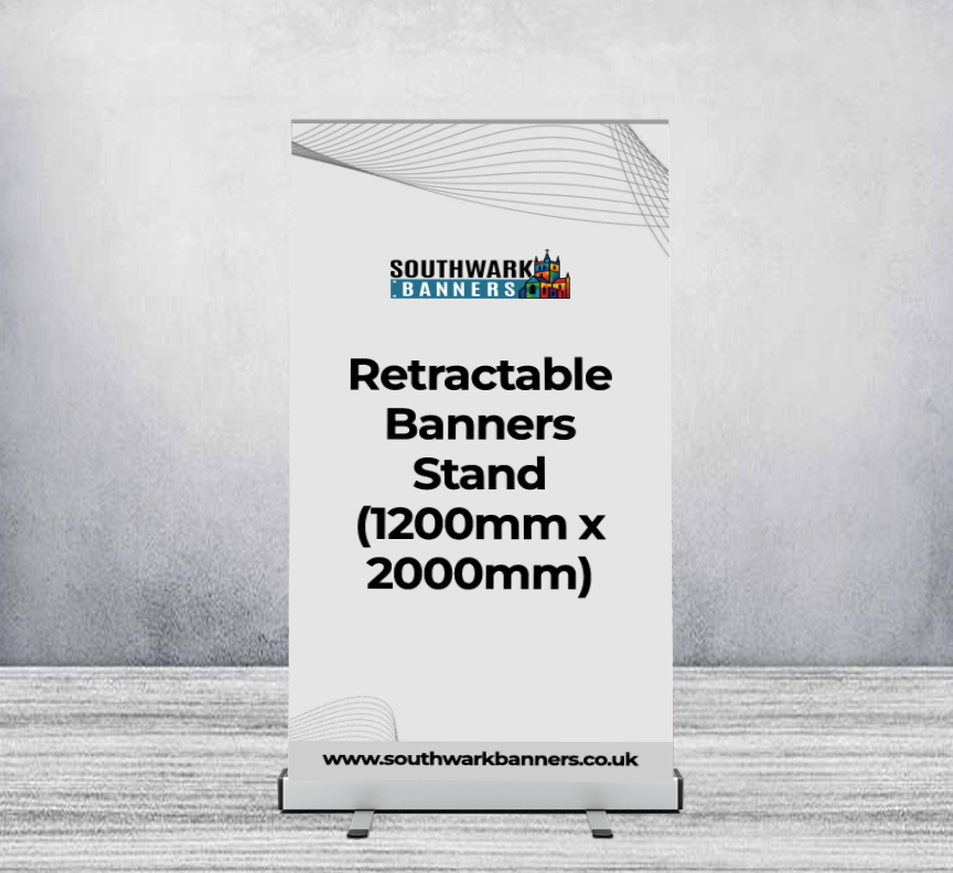 Retractable Banners Stand (1200mm x 2000mm)