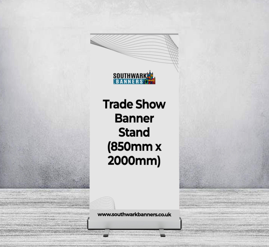 Trade Show Banner Stand (850mm x 2000mm)