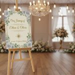 Anniversary Easel With Printed Board